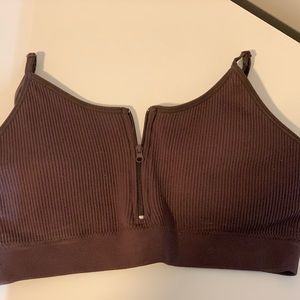 Brown bralette